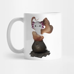 Cute Axolotl the secret wizard Mug